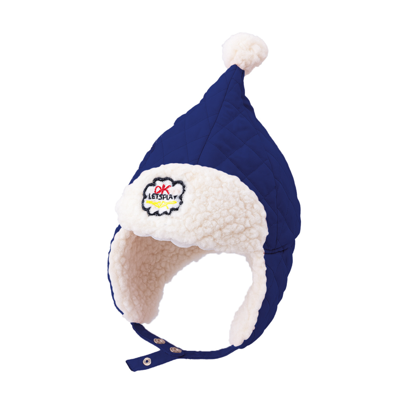 Robins Quilted Winter Baby Hat