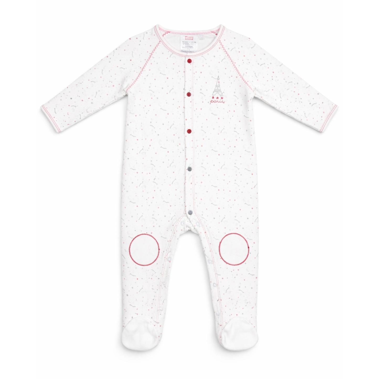 Robins Baby Cotton Sleepsuit – Paris Collection