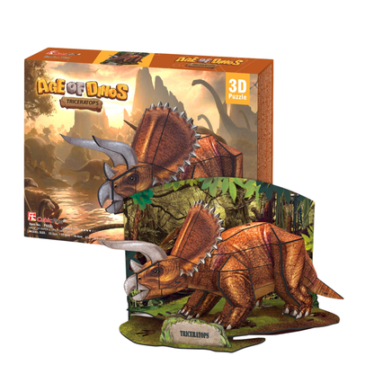 Triceratops Age of Dinos 3D Puzzle