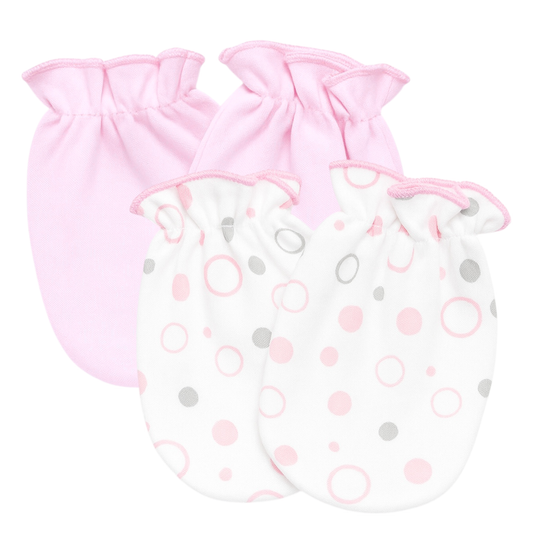 Robins Baby Mittens – 2 Pairs