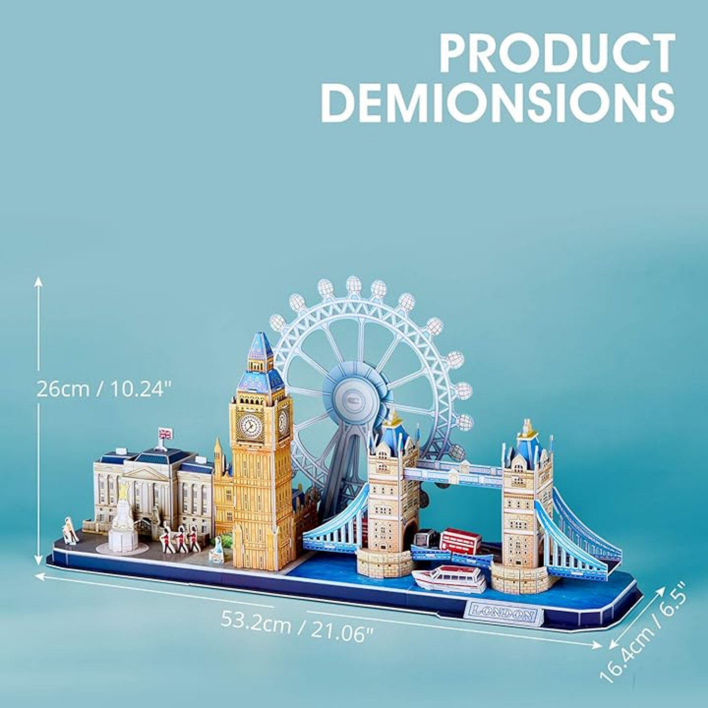 London CityLine 3D Puzzle
