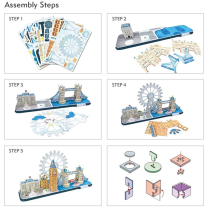 London CityLine 3D Puzzle