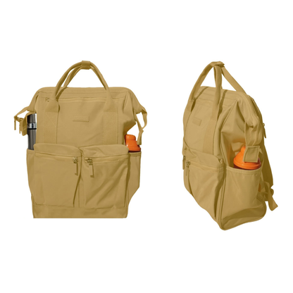Robins Multi Pocket Backpack Tote