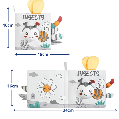 Robins Insects Soft Activity Cloth Book