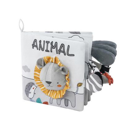 Robins Animal Tails Soft Activity Cloth Book