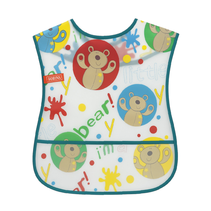Robins Baby Bib With Food Catcher