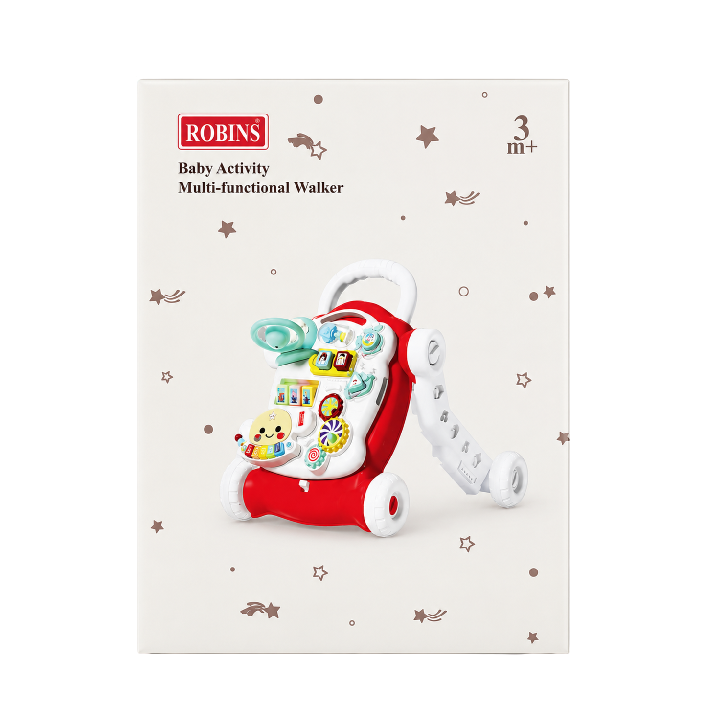Robins Baby Activity Multi-Functional Walker (3M+)