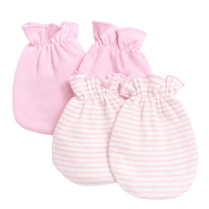 Robins Cotton Baby Mittens – 2 Pairs