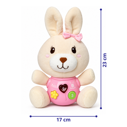 Robins Musical Bunny Plush Toy with Lights Music
