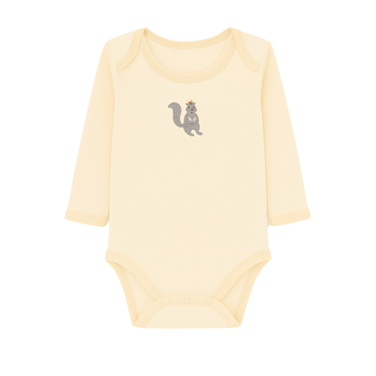 Robins Long Sleeve Bodysuits 5-Pcs Set Beige