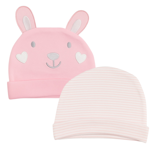 Robins Baby Cap Set – 2 Pieces