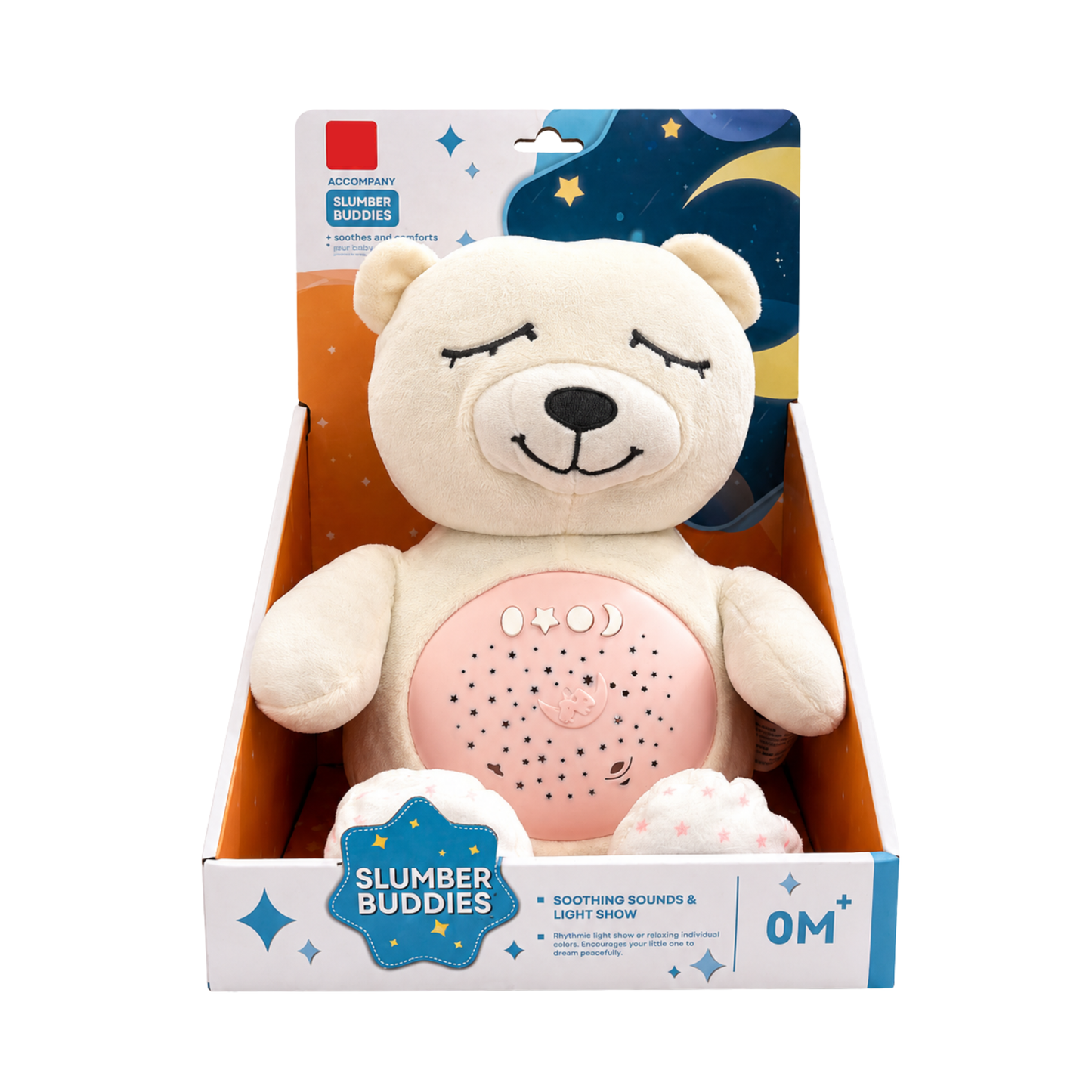 Slumber Buddies Soothing Bear Plush