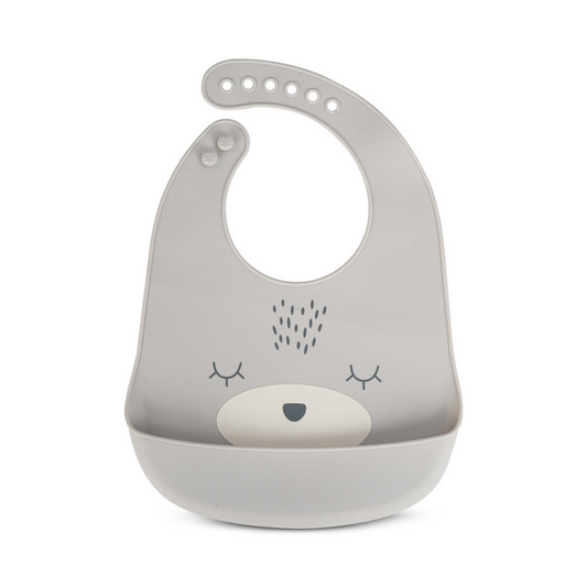 Robins Silicone Baby Bib with Food Catcher