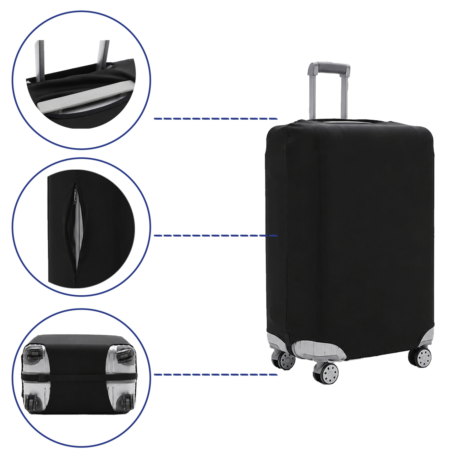 Robins Fabric Luggage Cover 26–28 Inch