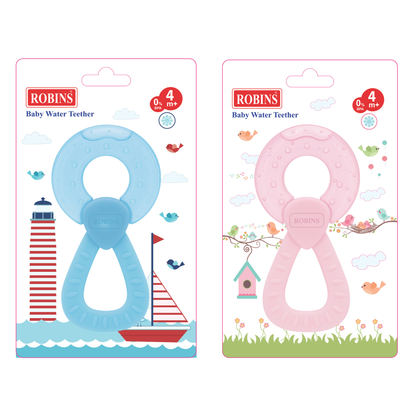 Robins Baby Water Teether – Soothing Relief for Little Gums