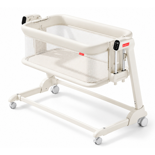 Robins Dream™ Smart Bedside Bassinet – Electric Adjustable Cradle