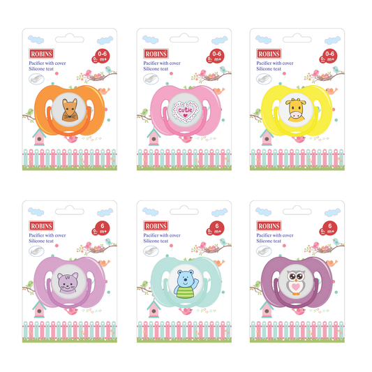 Robins Orthodontic Baby Pacifier