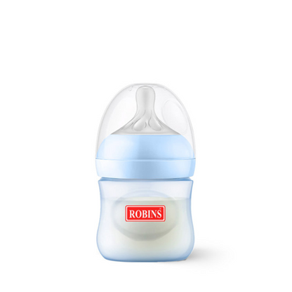 Robins Natural Feeding Anti Colic Feeding Bottles  4-Pcs Set