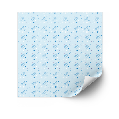Robins Blue Gift Wrap
