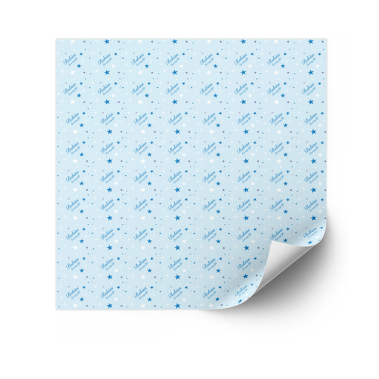 Robins Blue Gift Wrap