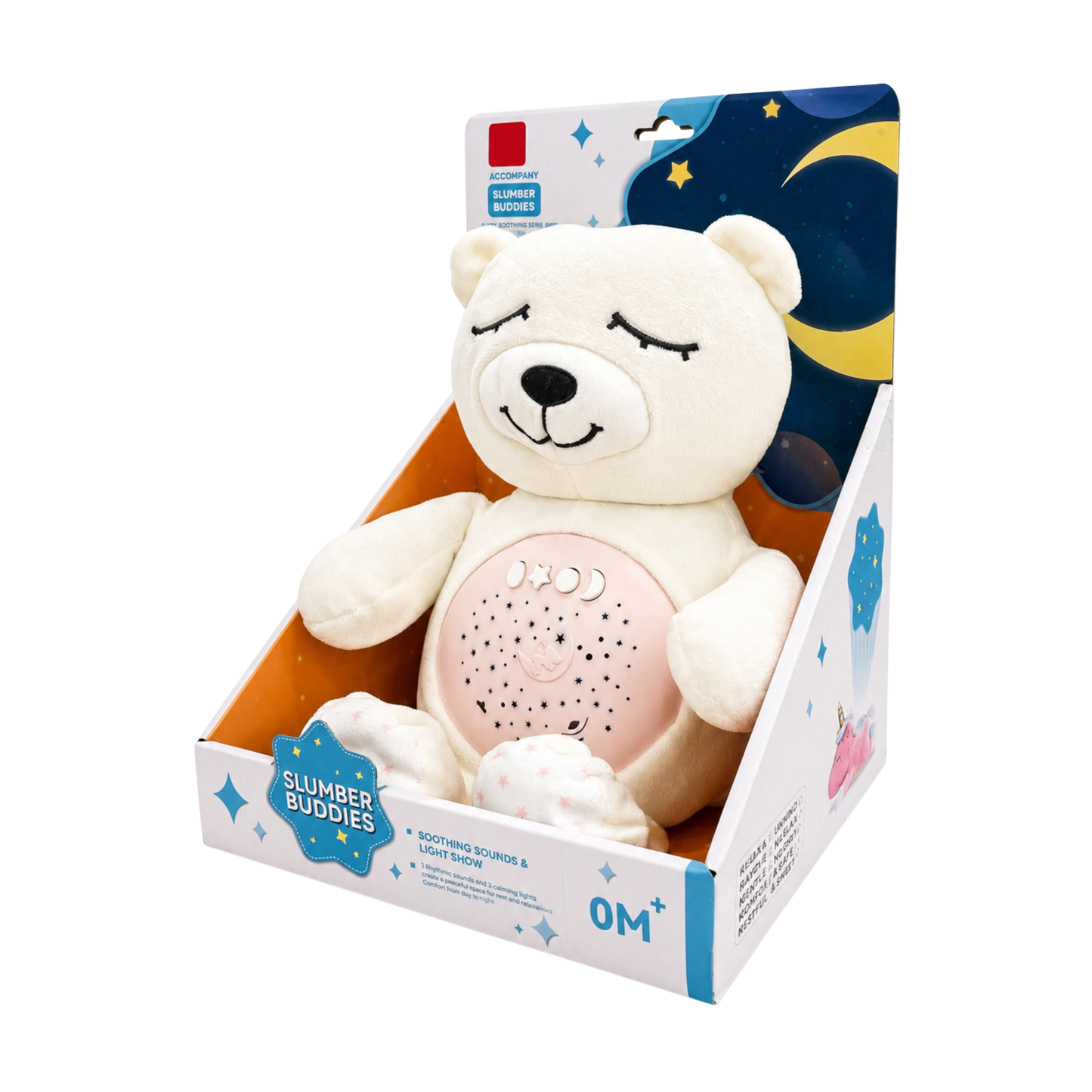 Slumber Buddies Soothing Bear Plush