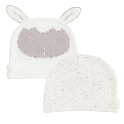 Robins Baby Cap Set – 2 Pieces