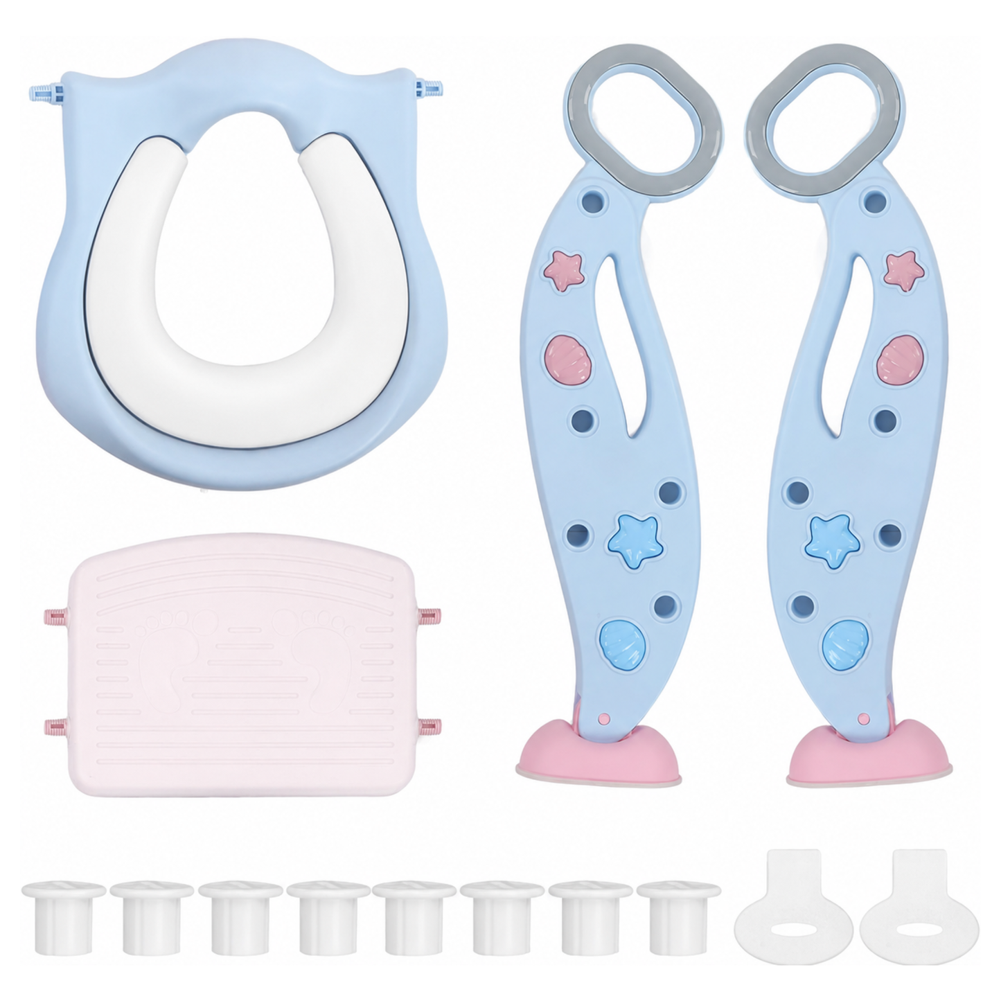 Robins Toddler Potty Training Toilet Seat with Step Stool
