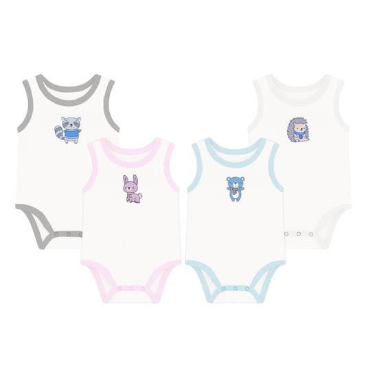 Robins Sleeveless Bodysuit 1-Piece