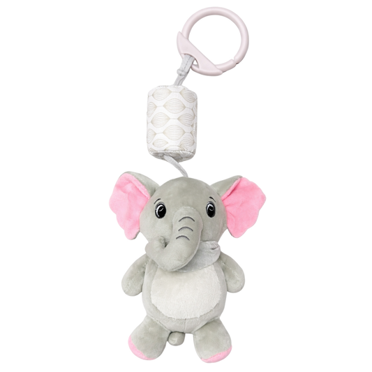 Robins Plush Baby Stroller Toy – Animal Hanging Rattle