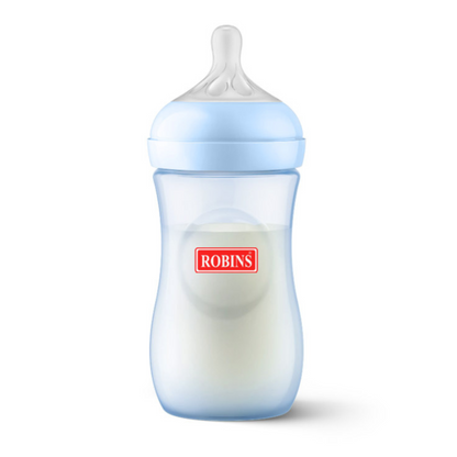Robins Natural Feeding Anti Colic Feeding Bottles  4-Pcs Set