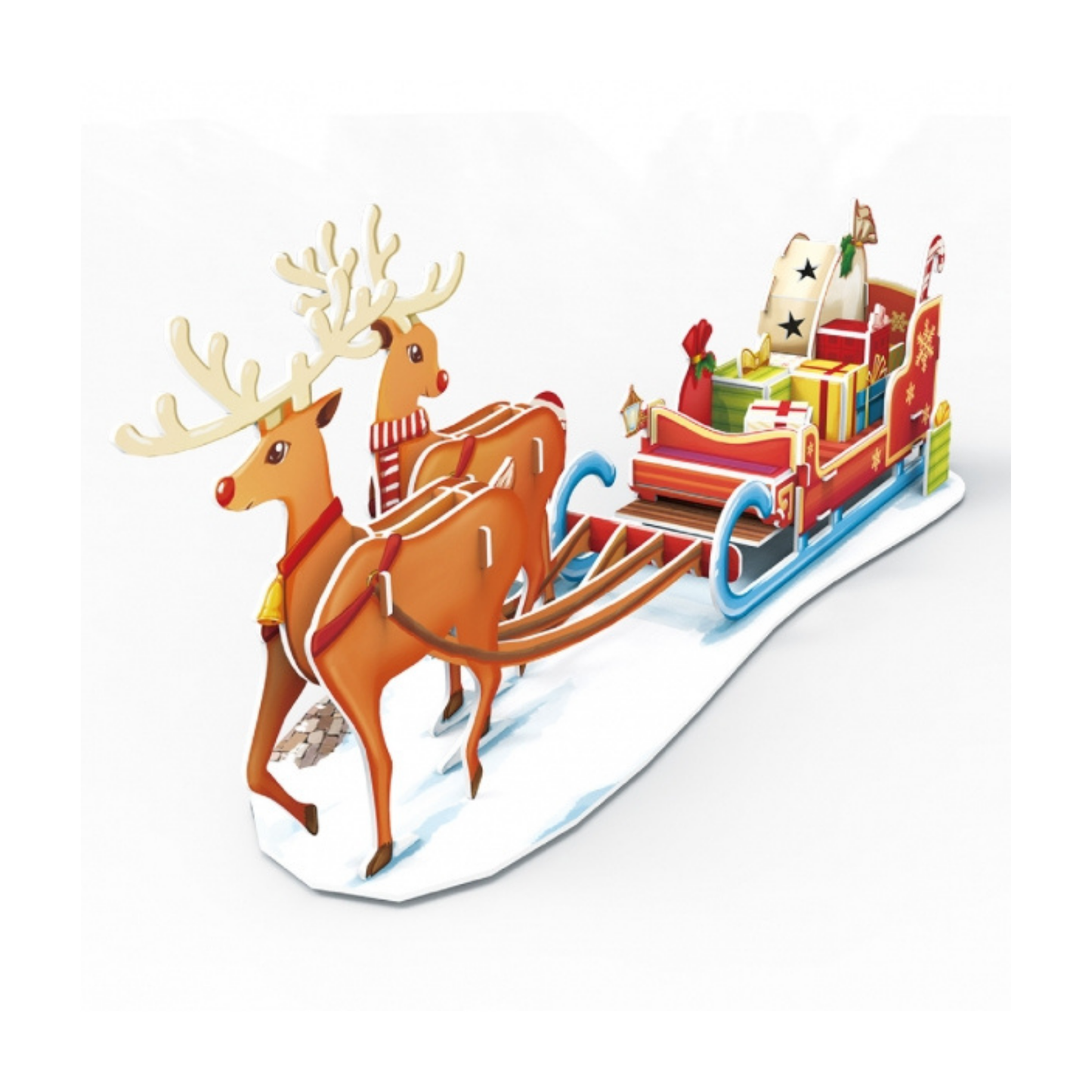 Christmas Sleigh 3D Puzzle