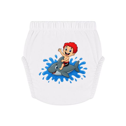 Robins Reusable Cotton Training Pants for Toddlers – 1 Piece Random Design