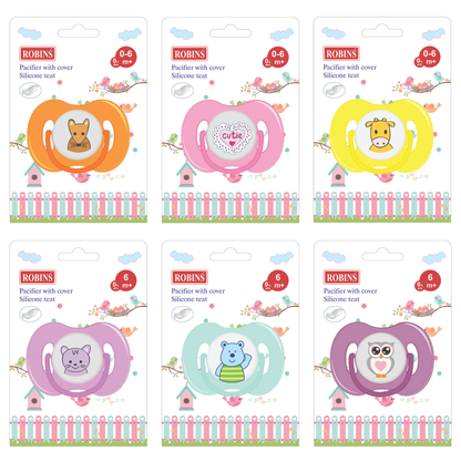 Robins Orthodontic Baby Pacifier