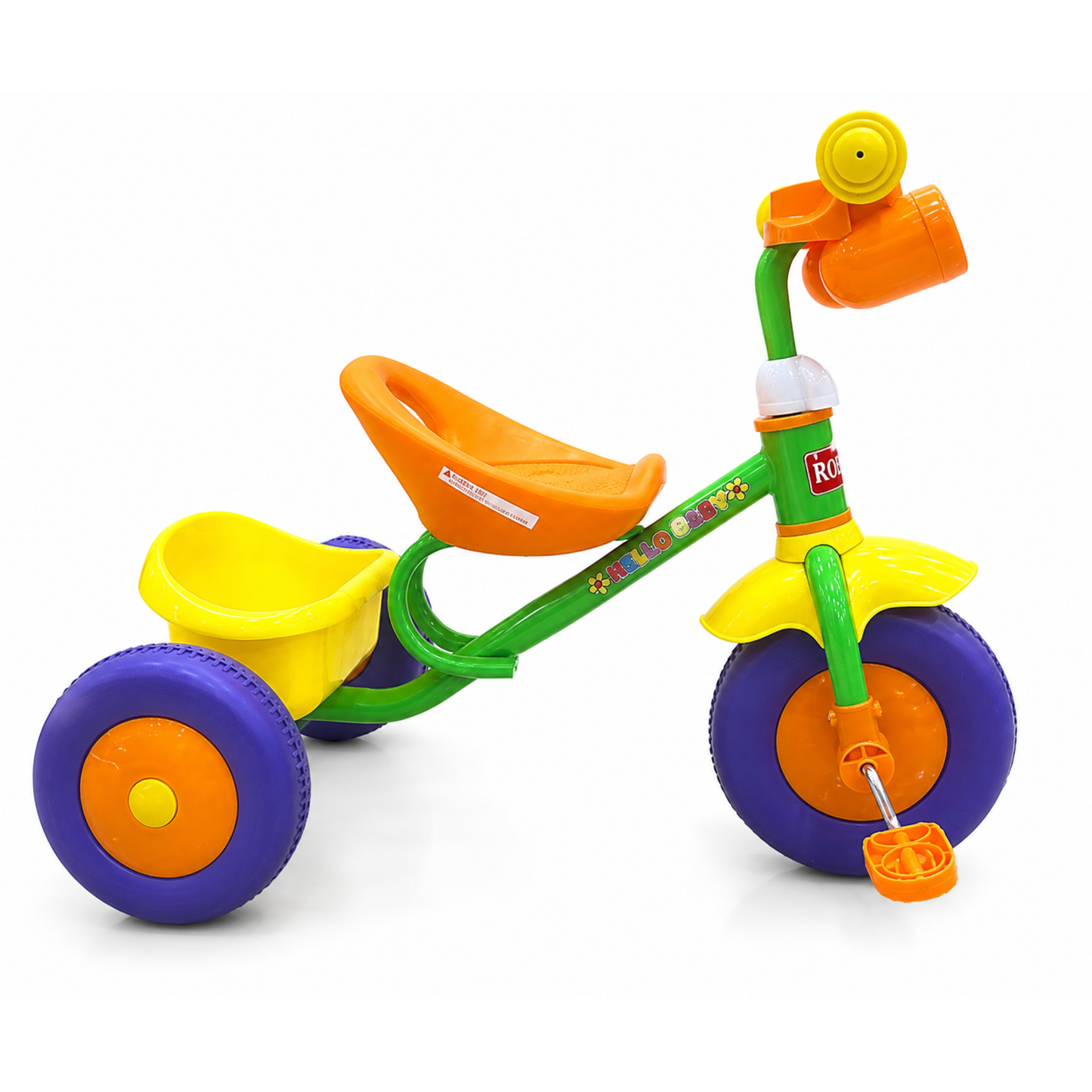 Robins Kids Tricycle with Storage Basket