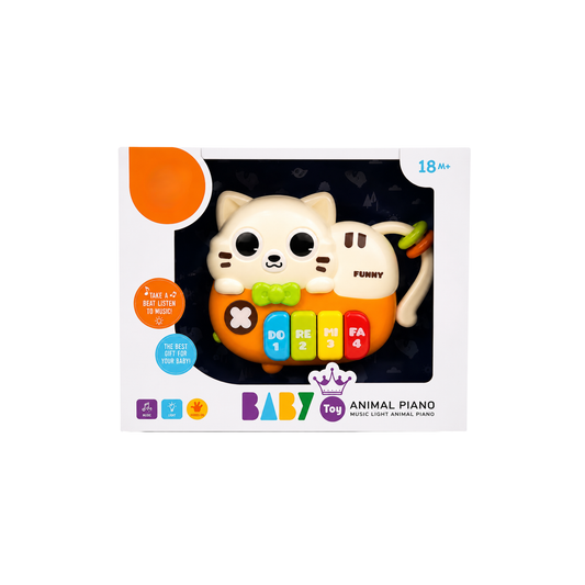 Baby Animal Piano Cat Toy