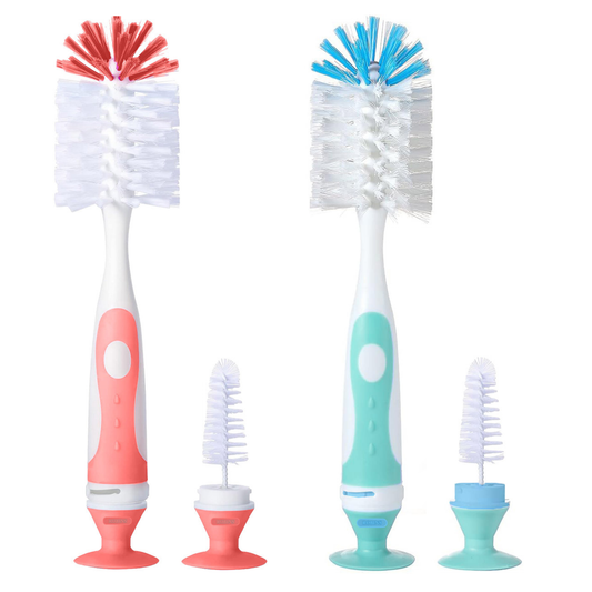Robins Baby Bottle Brush with Detachable Nipple Cleaner