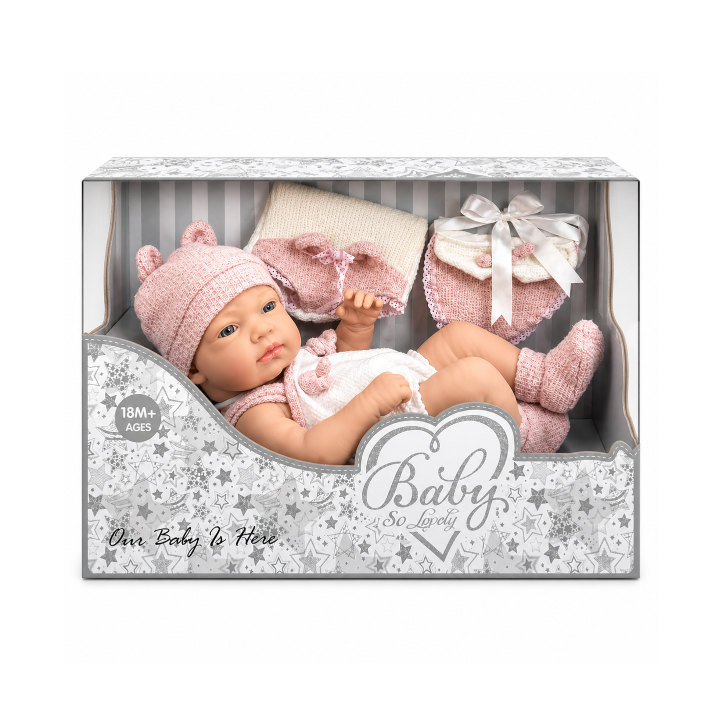 Baby Doll Gift Set with Accessories (18M+)