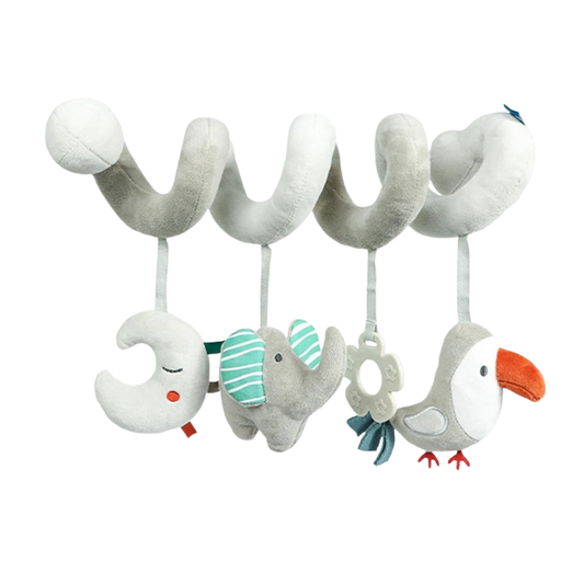 Robins Plush Spiral Stroller & Car Seat Toy