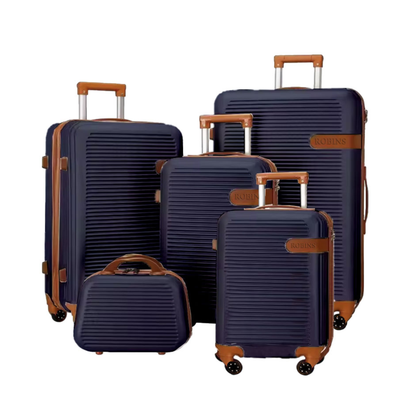 Robins Hard Shell Luggage Set – Navy Blue