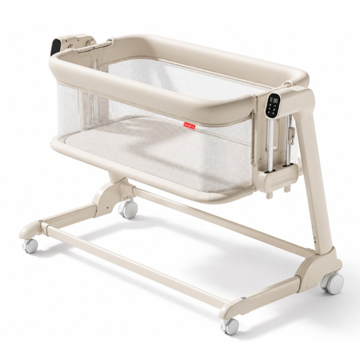 Robins Dream™ Smart Bedside Bassinet – Electric Adjustable Cradle