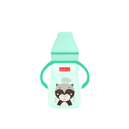 Robins Baby Feeding Bottle with Handles – 125 ml