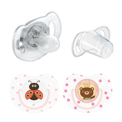 Robins Baby Pacifier Set (0 Months+)