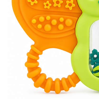 Baby Interactive Butterfly Teether & Sensory Rattle