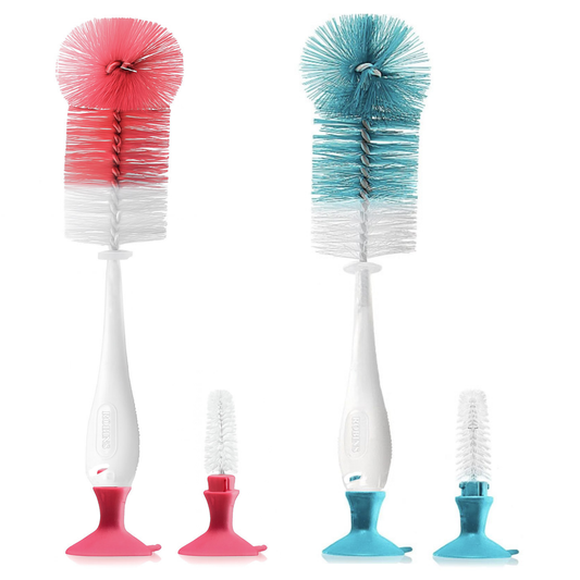 Robins Baby Bottle Brush with Detachable Nipple Cleaner