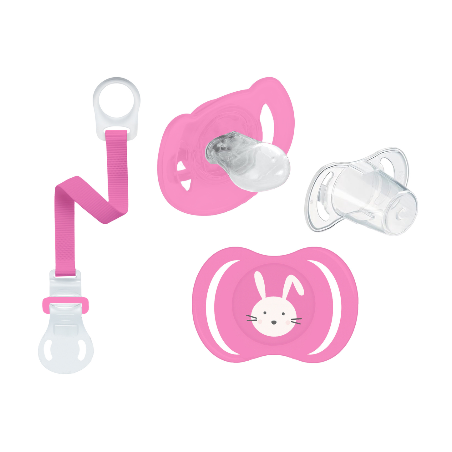 Robins Baby Pacifier with Holder