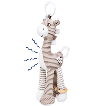 Robins Baby Hanging Giraffe Toy – Plush Rattle & Teether (0m+)