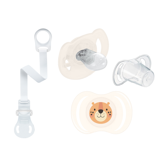 Robins Baby Pacifier with Holder