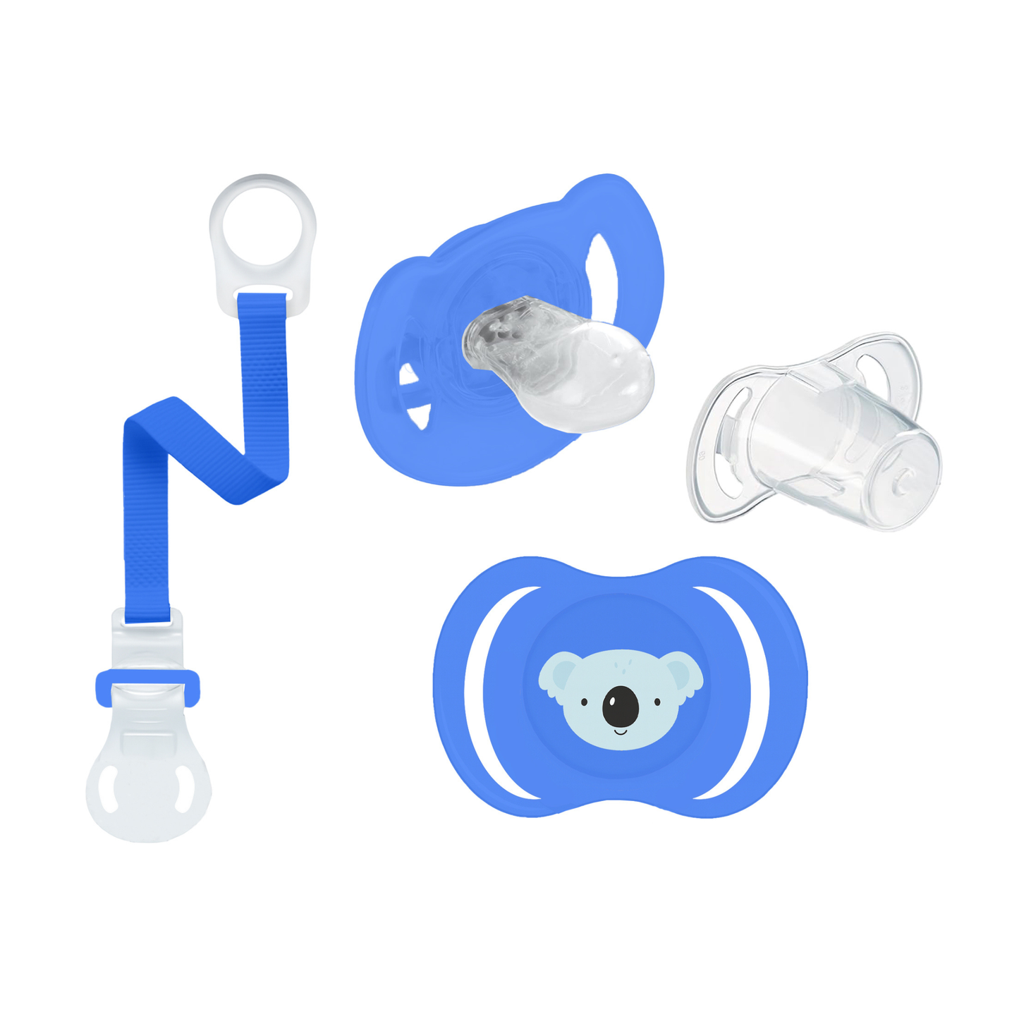 Robins Baby Pacifier with Holder