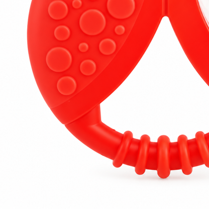 Baby Ladybug Sensory Rattle & Teether Toy