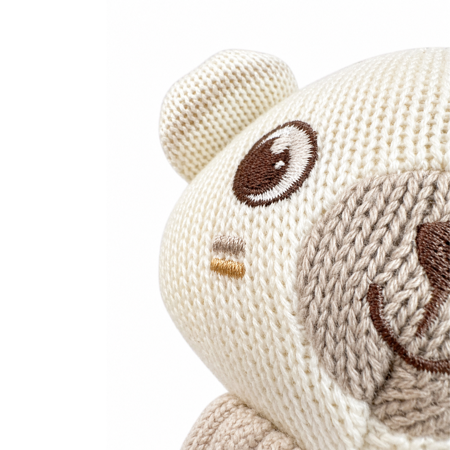 Robins Baby Hanging Bear Toy – Plush Rattle & Teether (0m+)